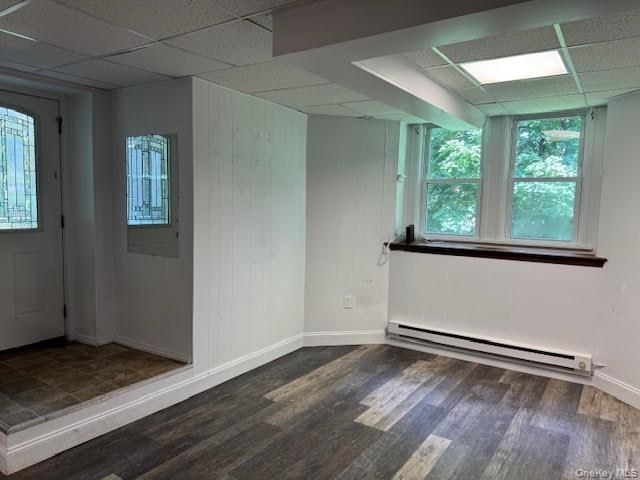 Empty room, Interior, Wood Texture Flooring