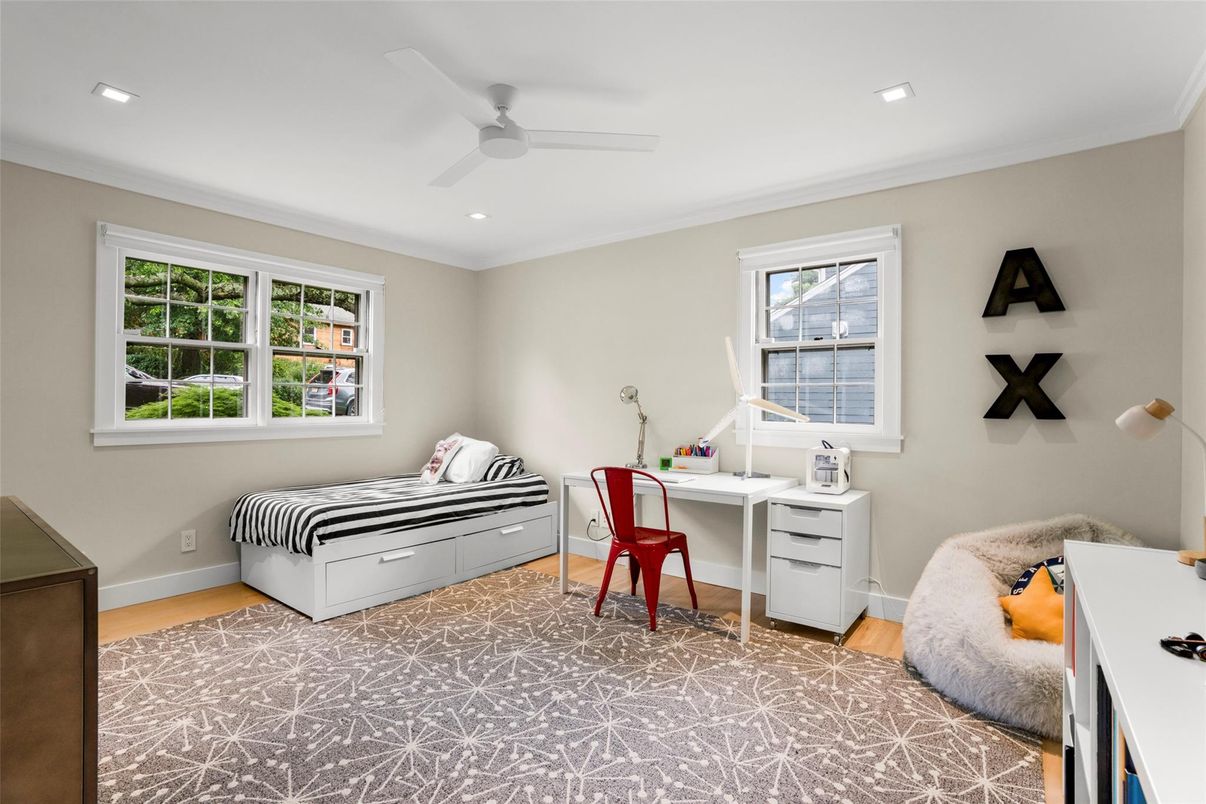 Bedroom, Home Office, Interior, Recessed Lighting
