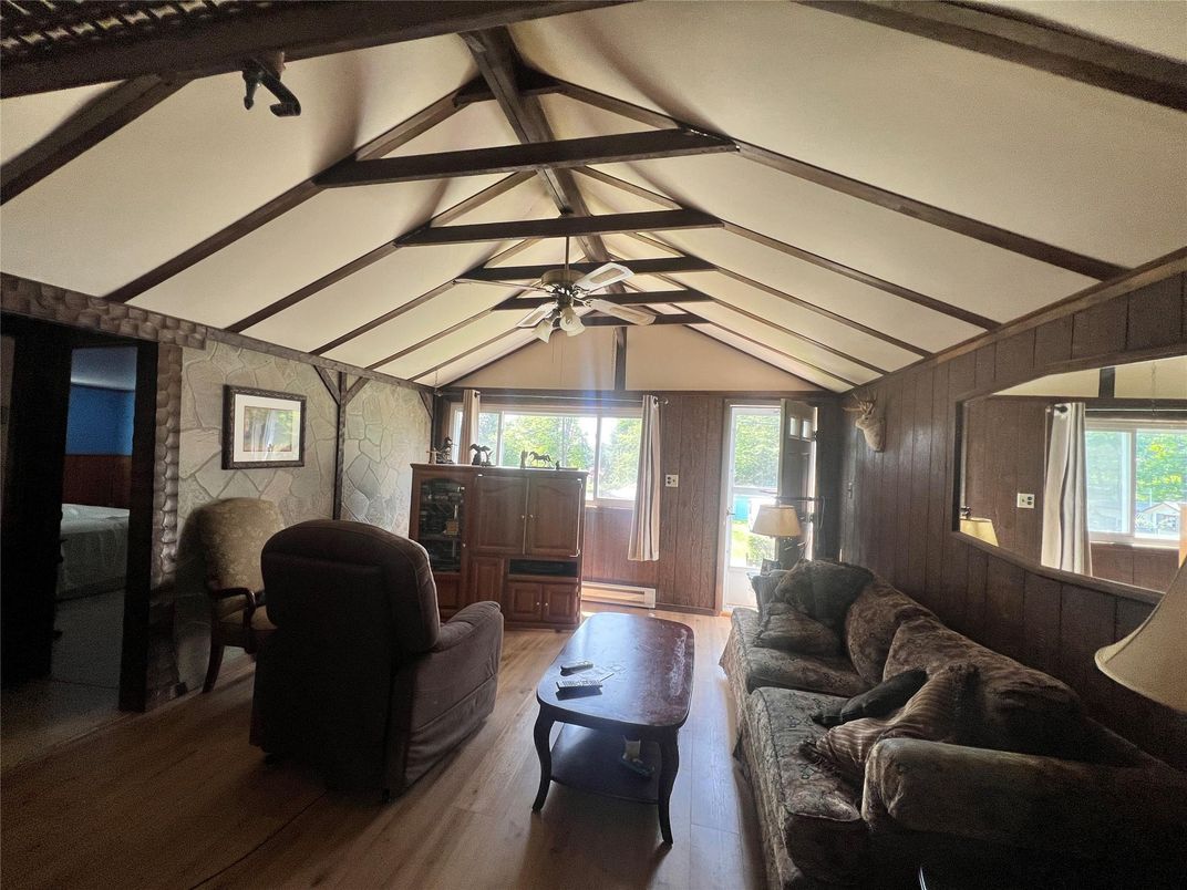Interior, Living room, Wooden Beams, Wood Texture Flooring