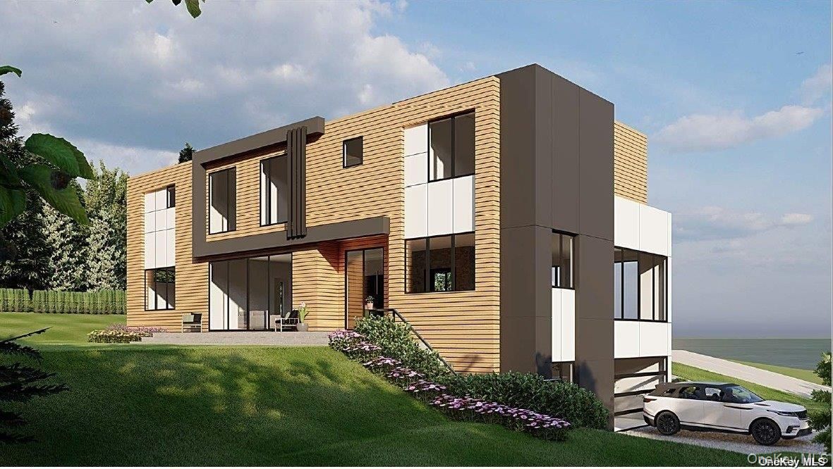 Backyard, Exterior, Facade, Modern