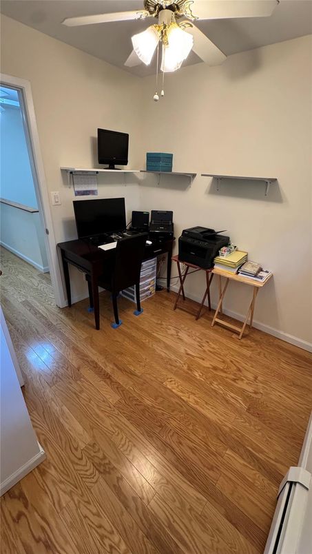 Home Office, Interior, Wood Texture Flooring