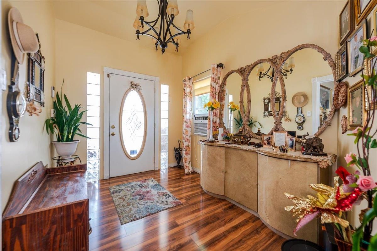Chandelier, Interior, Wood Texture Flooring
