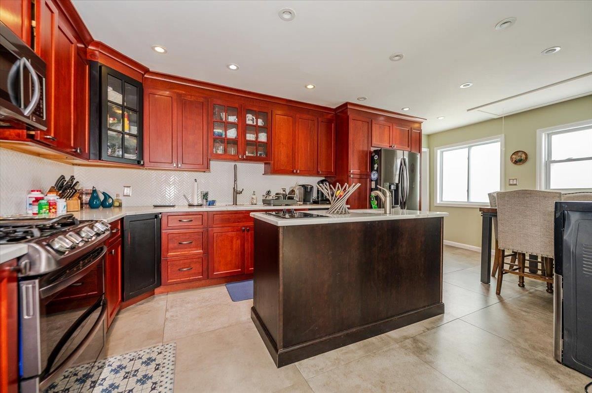 Interior, Kitchen, Recessed Lighting, Stainless Steel Appliances
