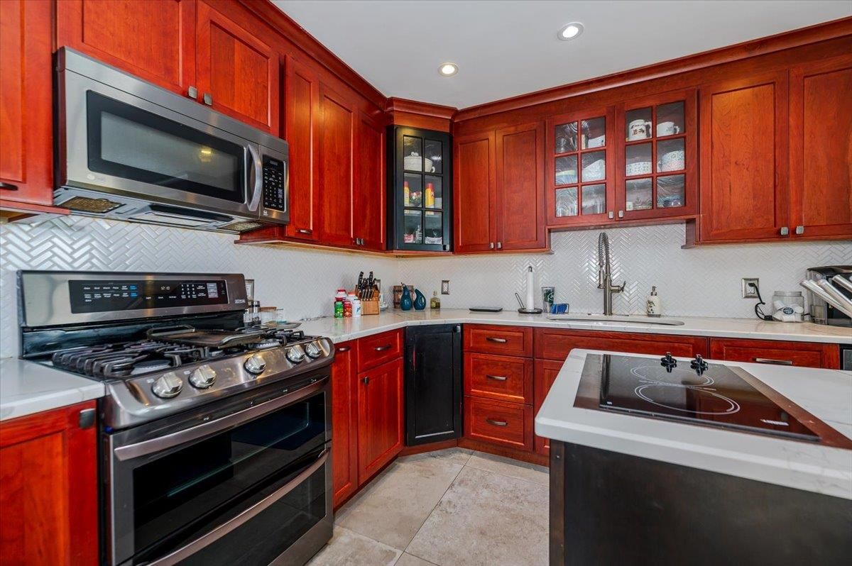 Interior, Kitchen, Recessed Lighting, Stainless Steel Appliances