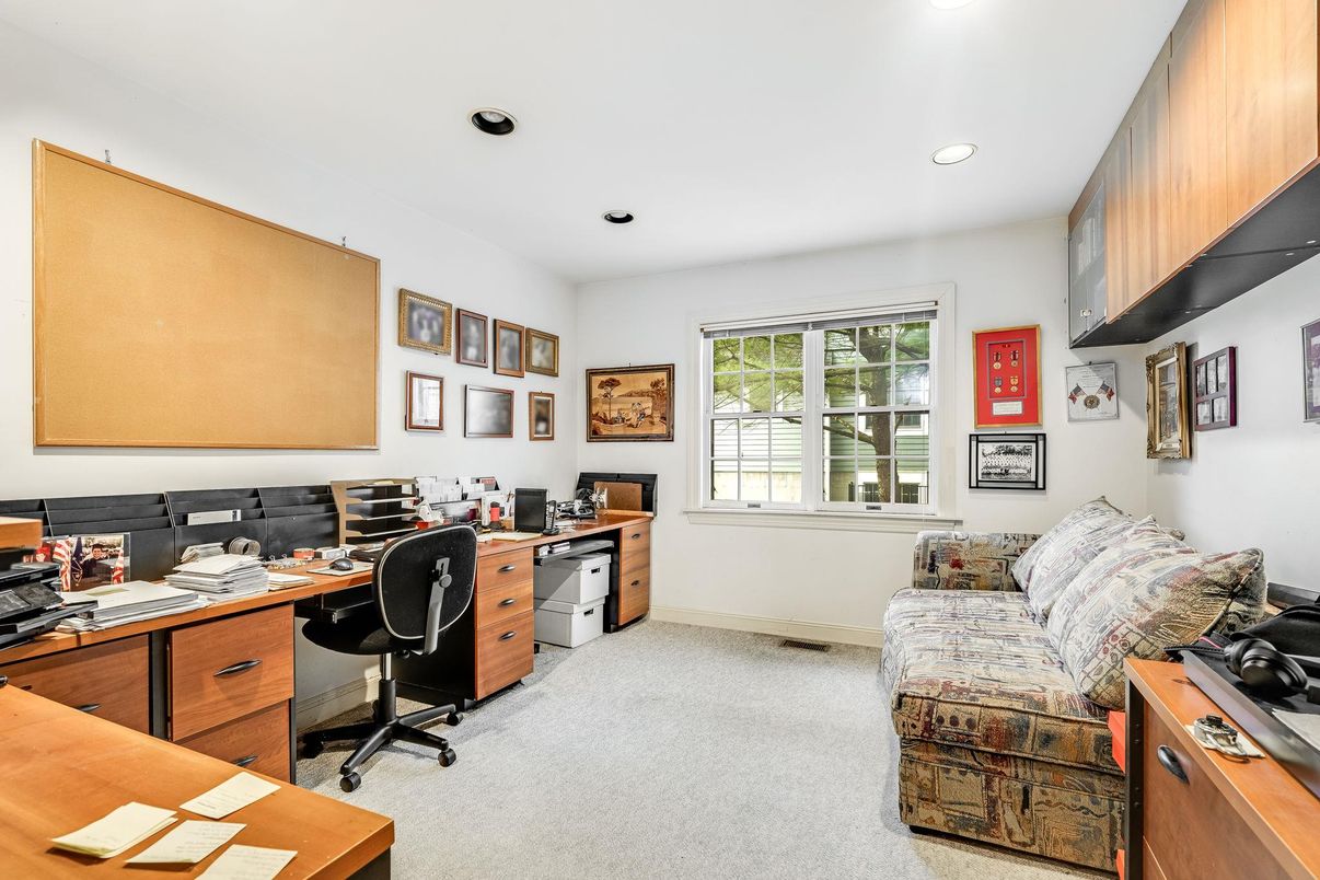 Home Office, Interior, Recessed Lighting