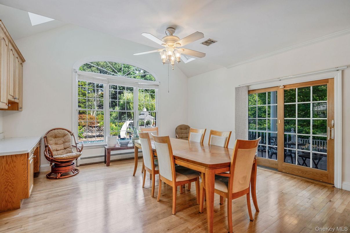 Dining room, Interior, Wood Texture Flooring