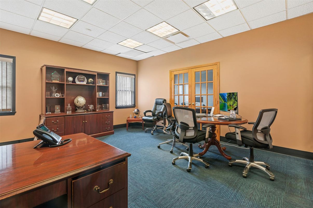 Home Office, Interior, Recessed Lighting