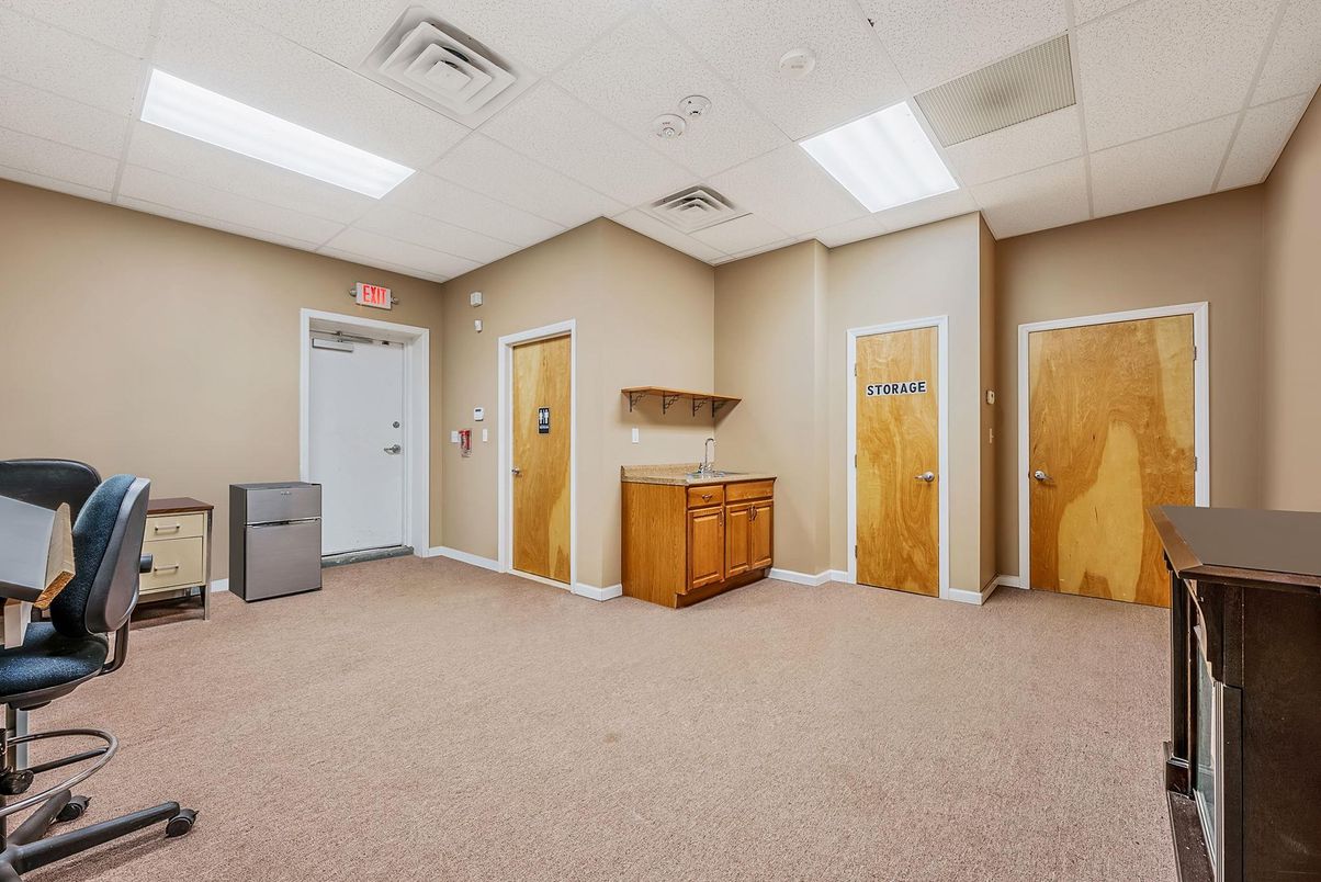 Home Office, Interior, Recessed Lighting