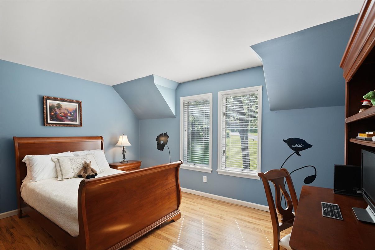 Bedroom, Home Office, Interior, Wood Texture Flooring