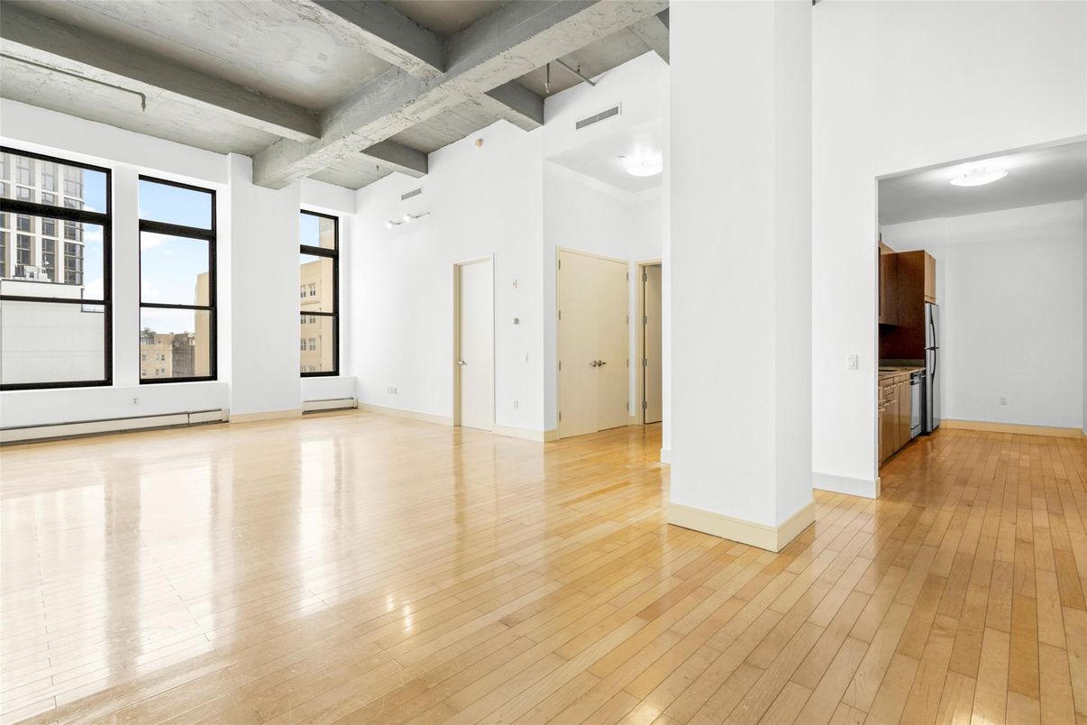 Empty room, Interior, Wood Texture Flooring