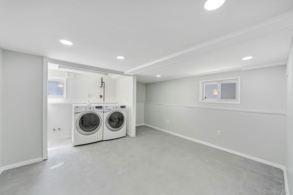 Interior, Recessed Lighting, Washer