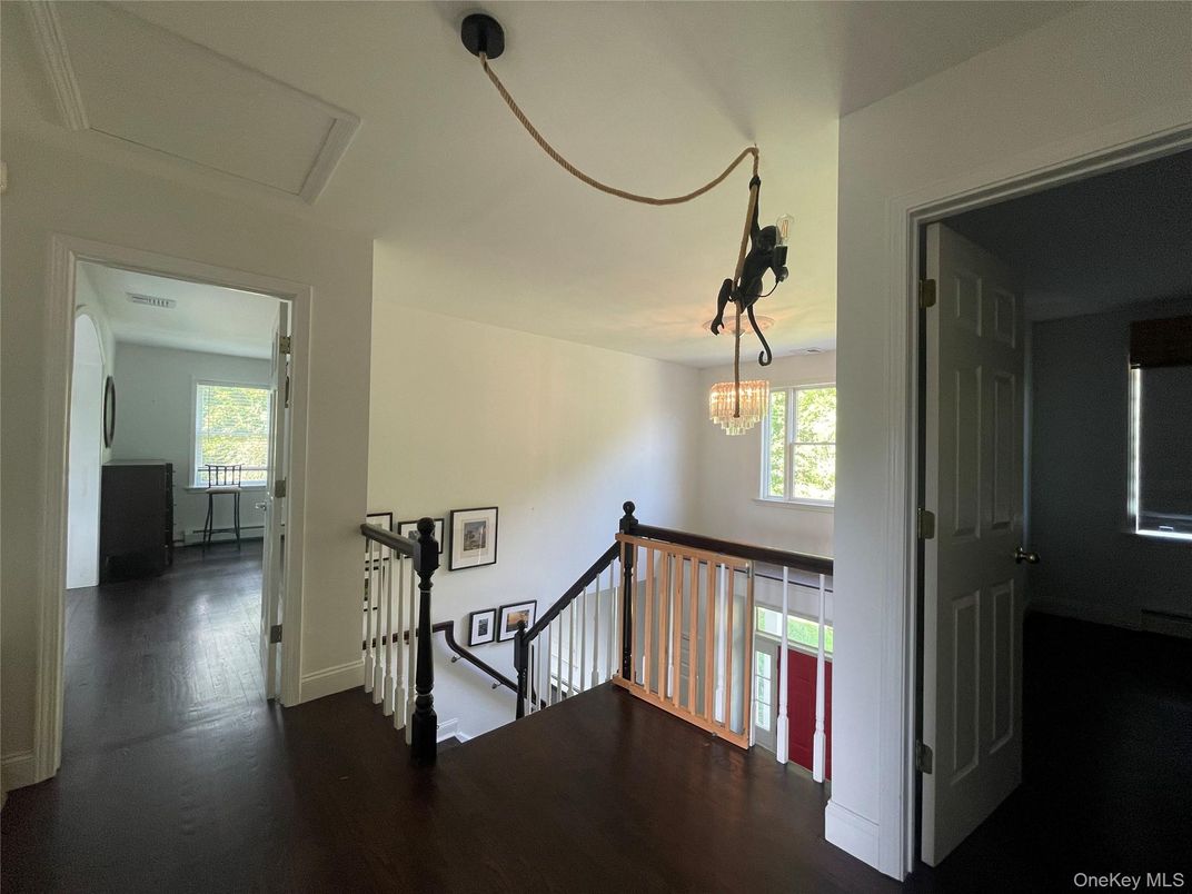 Chandelier, Interior, Wood Texture Flooring