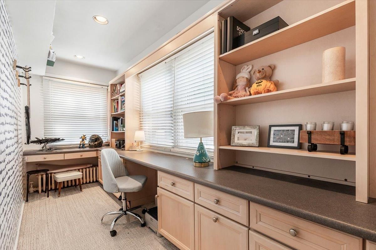 Home Office, Interior, Recessed Lighting