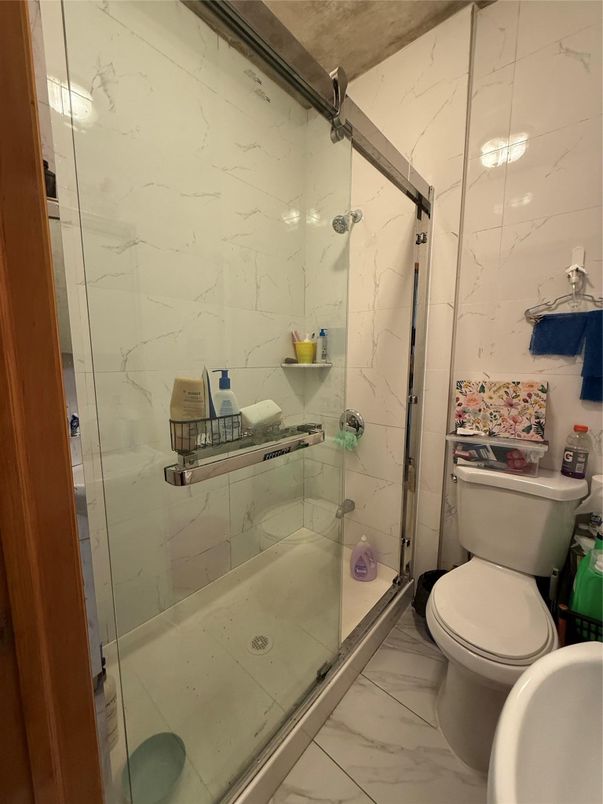Bathroom, Glass Shower, Interior, Marble, Marble Walls