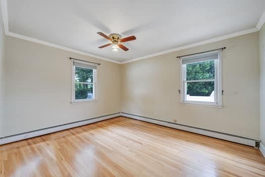 Empty room, Interior, Wood Texture Flooring