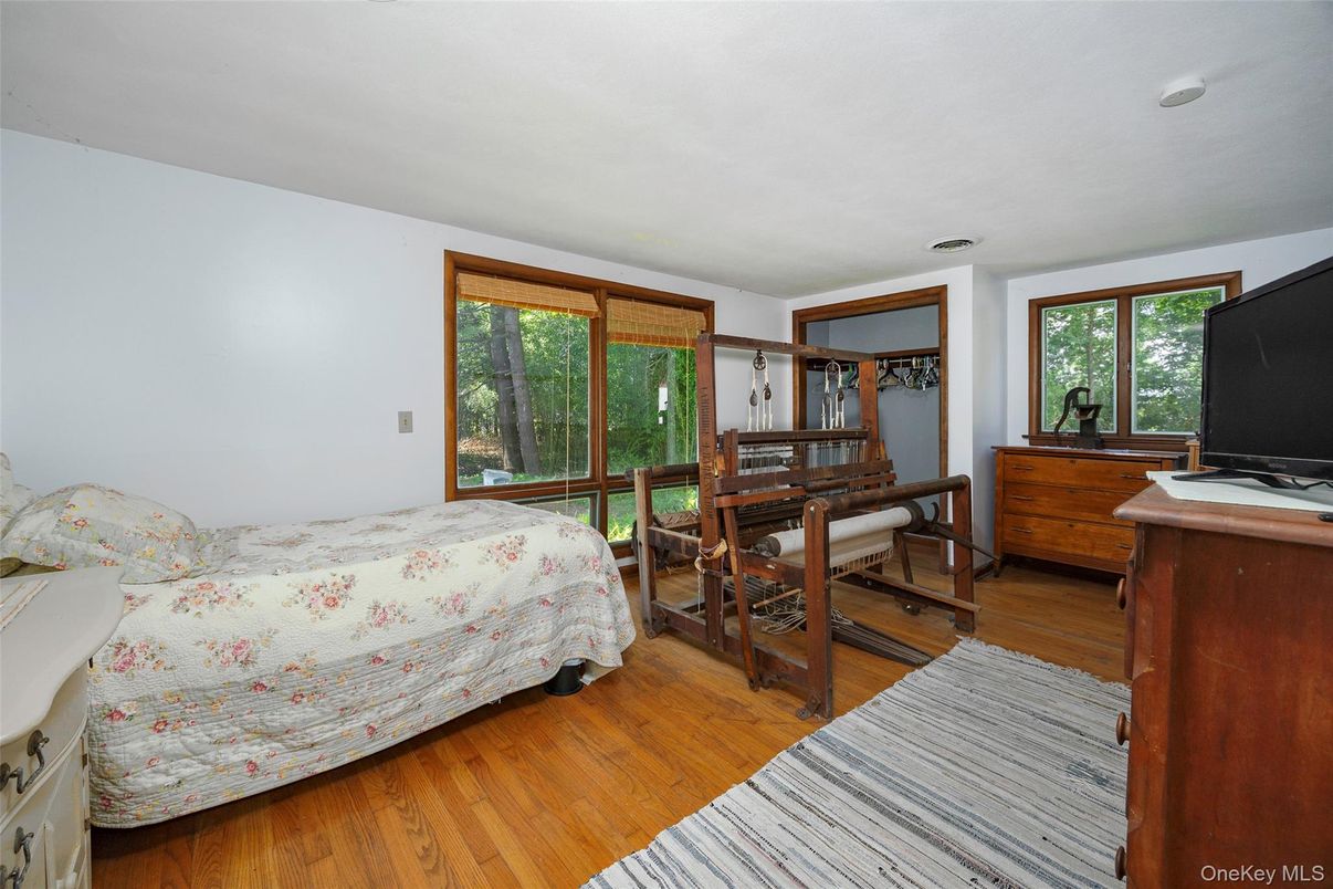 Bedroom, Home Office, Interior, Wood Texture Flooring