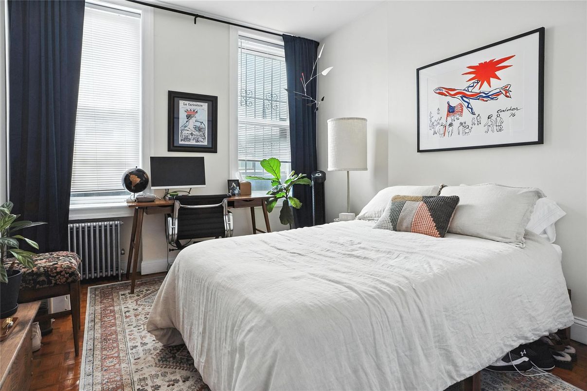 Bedroom, Home Office, Interior, Wood Texture Flooring