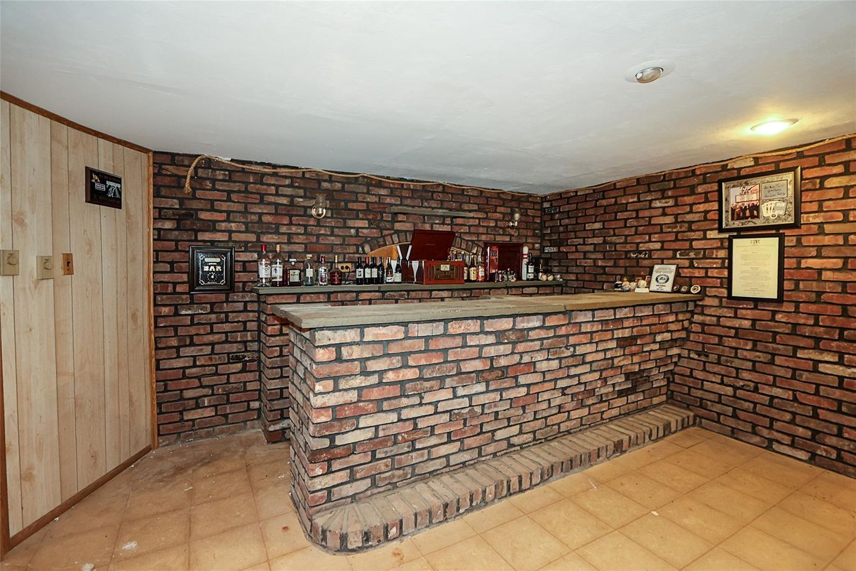 Interior, Stone Walls, Wooden Walls