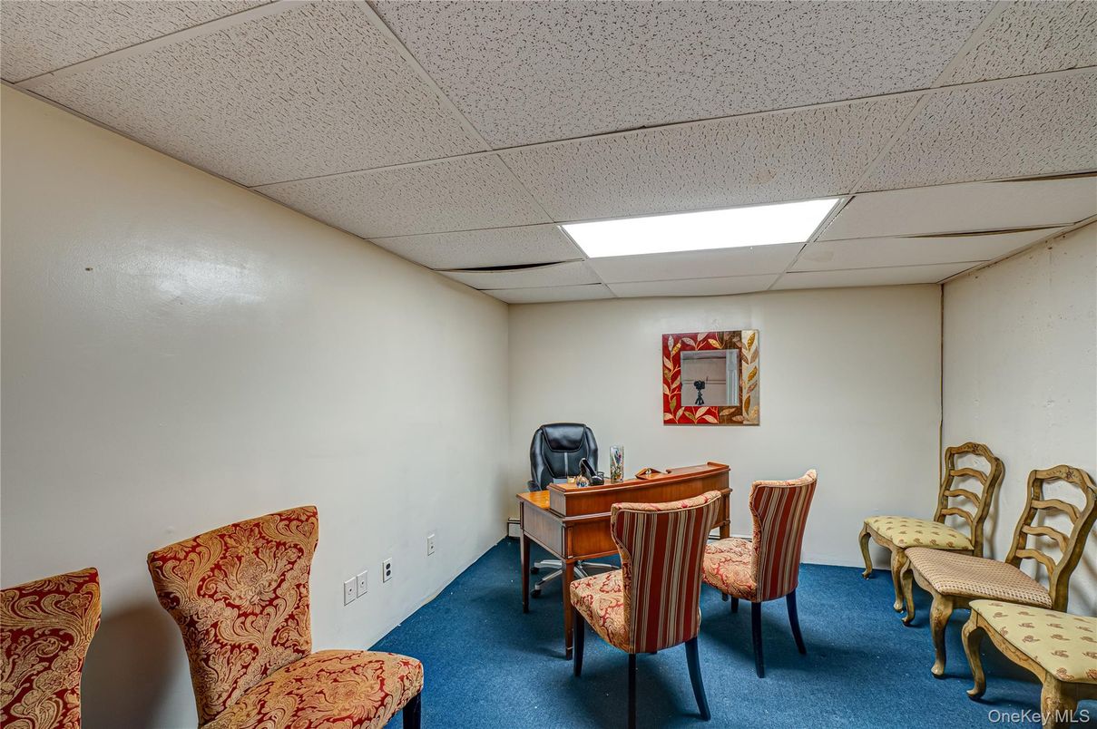 Home Office, Interior, Recessed Lighting