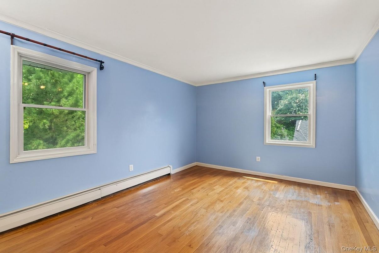 Empty room, Interior, Wood Texture Flooring