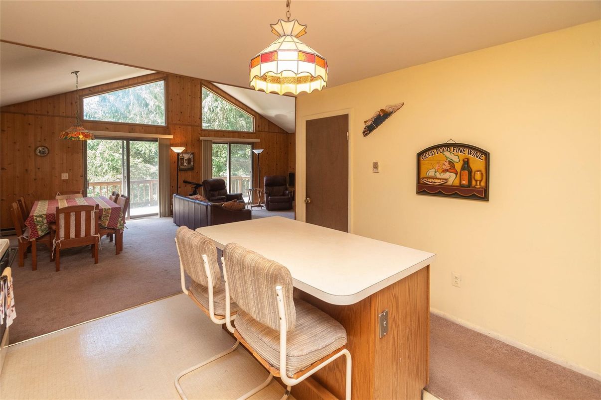 Chandelier, Dining room, Interior, Wooden Walls