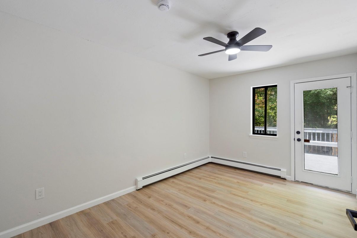 Empty room, Interior, Wood Texture Flooring
