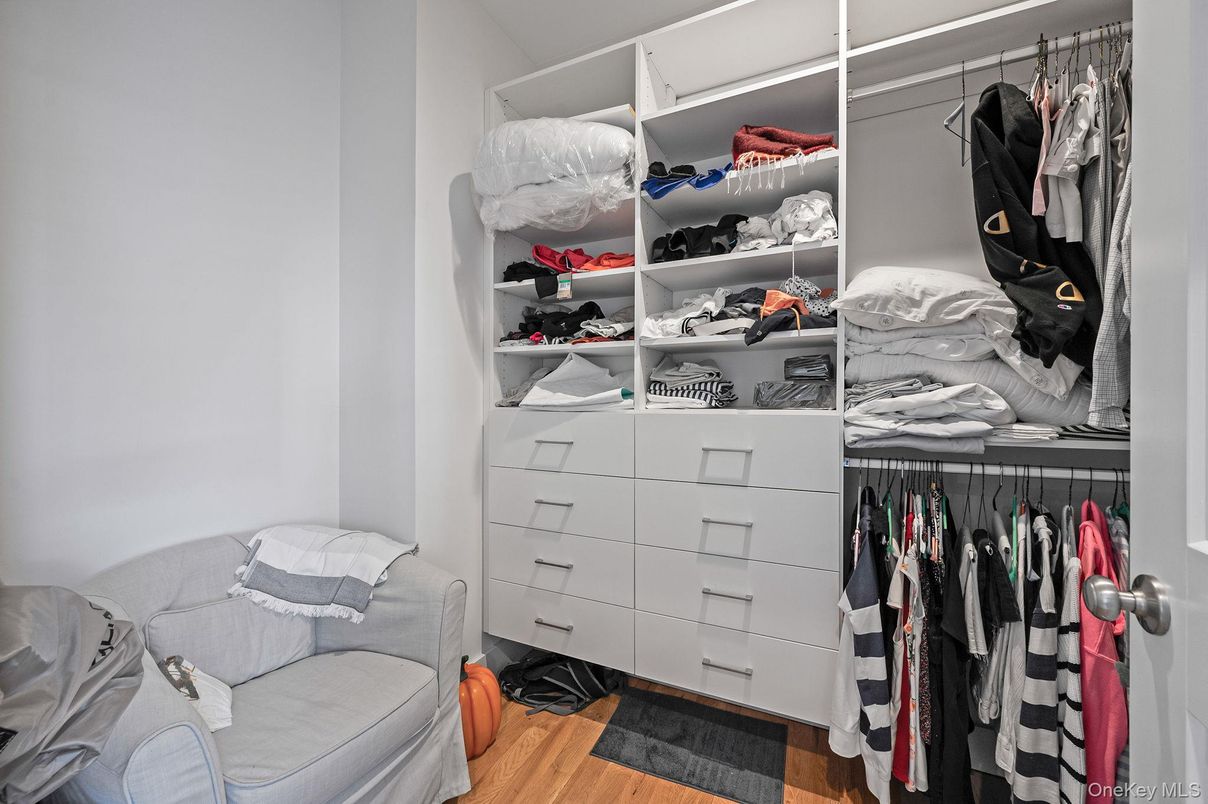 Interior, Walk-in Closets, Wood Texture Flooring