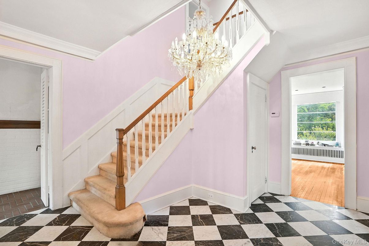 Chandelier, Interior, Wood Texture Flooring