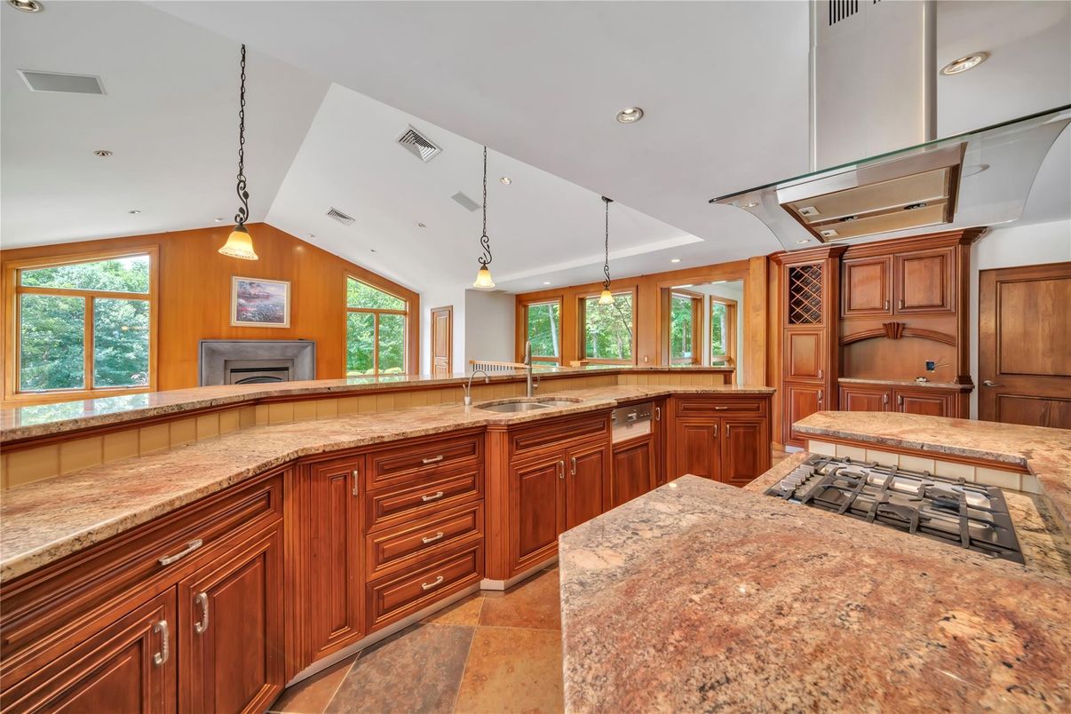 Interior, Kitchen, Pendant Lights, Recessed Lighting