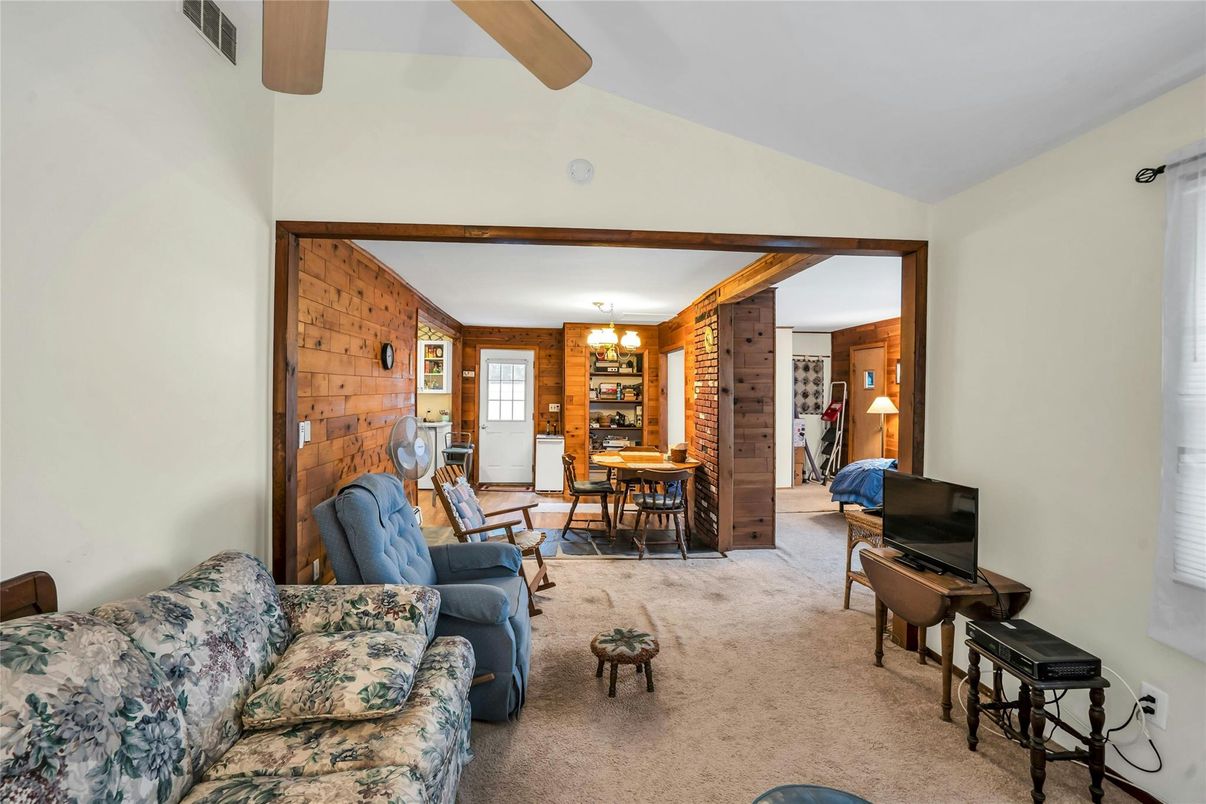 Dining room, Interior, Living room, Wooden Walls