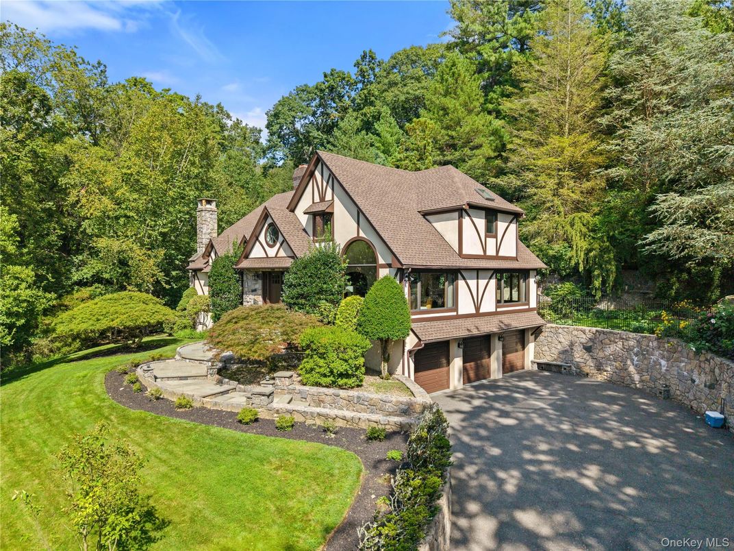 Backyard, Exterior, Facade, Tudor Revival