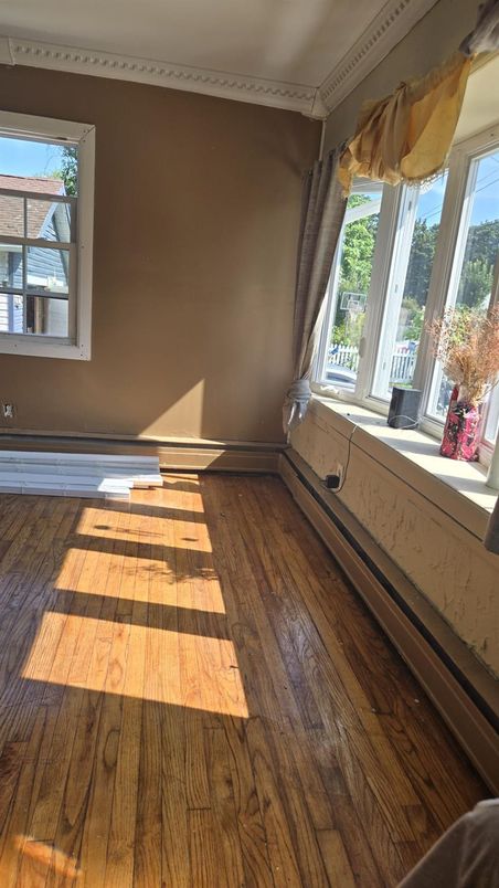 Empty room, Interior, Wood Texture Flooring