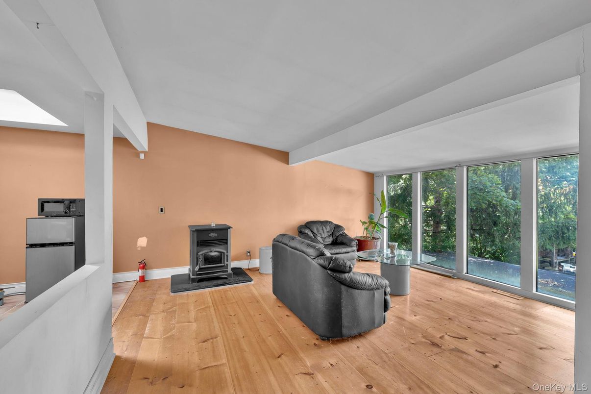Fireplace, Interior, Wood Texture Flooring