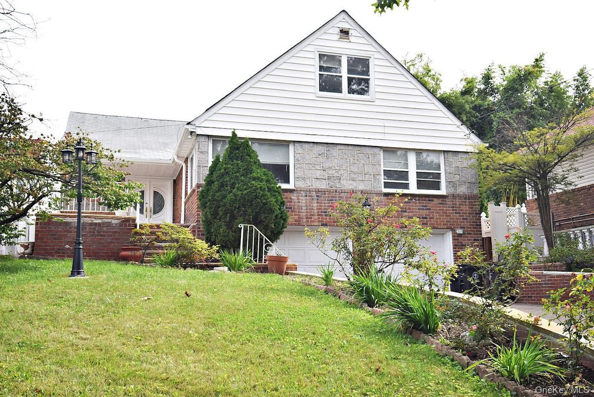 Attached, Exterior, Facade, Brick Facade, Tudor Revival