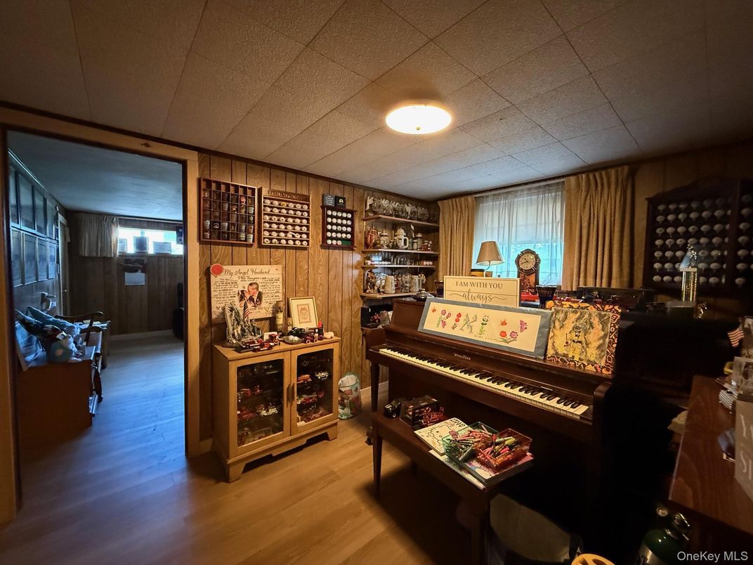 Interior, Piano, Wood Texture Flooring, Wooden Walls