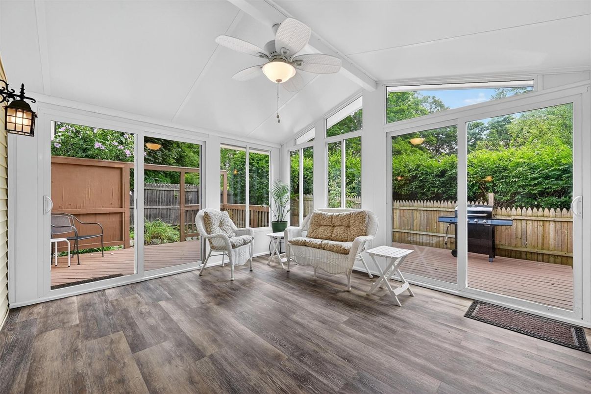 Interior, Sun Room, Wood Texture Flooring