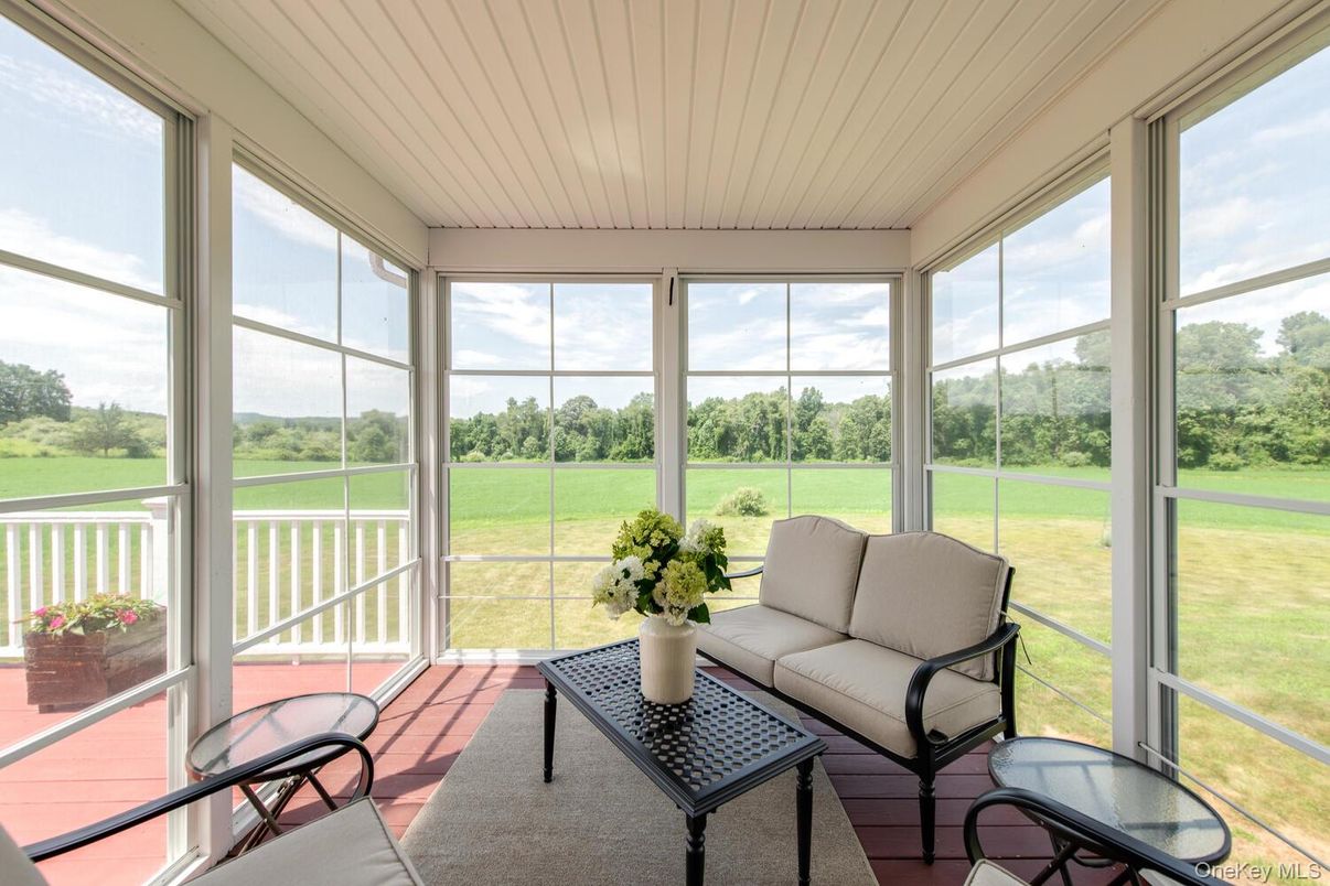 Interior, Sun Room, Wood Texture Flooring