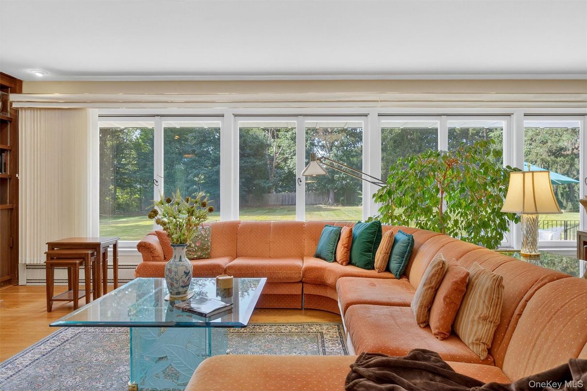 Interior, Living room, Sun Room, Wood Texture Flooring