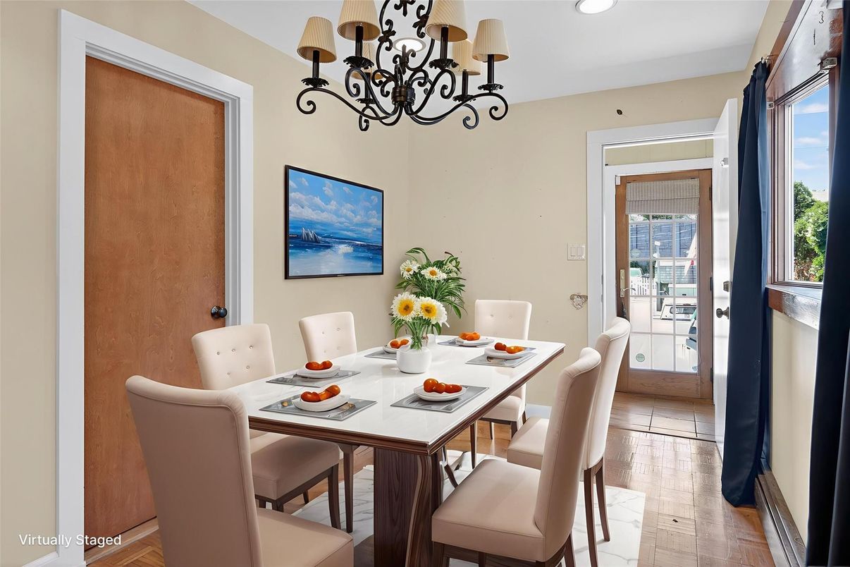 Chandelier, Dining room, Interior, Recessed Lighting
