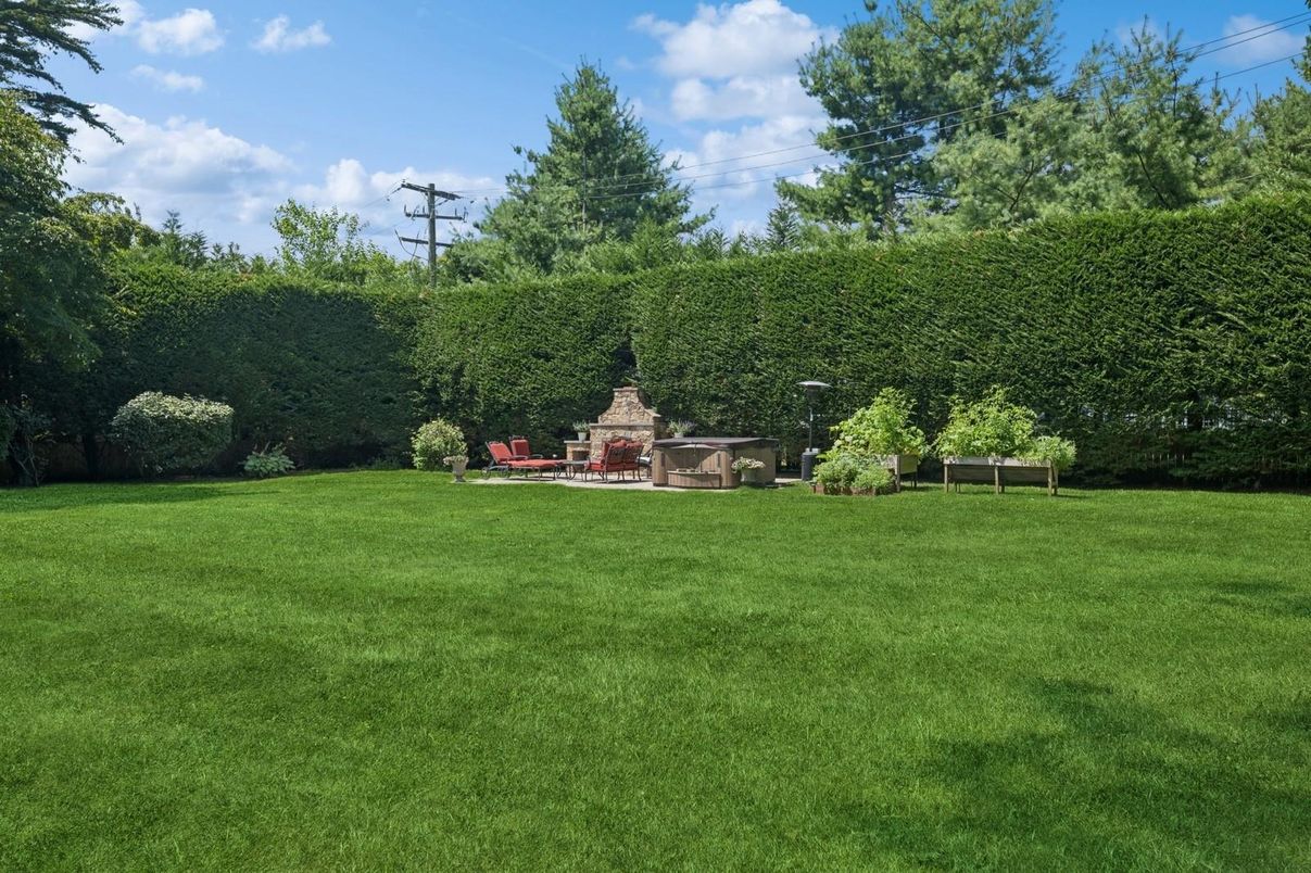 Backyard, Exterior, Fireplace