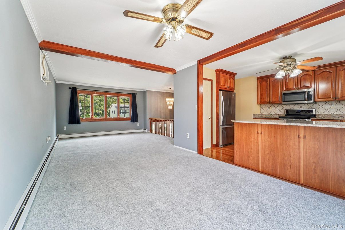 Empty room, Interior, Kitchen, Wood Texture Flooring