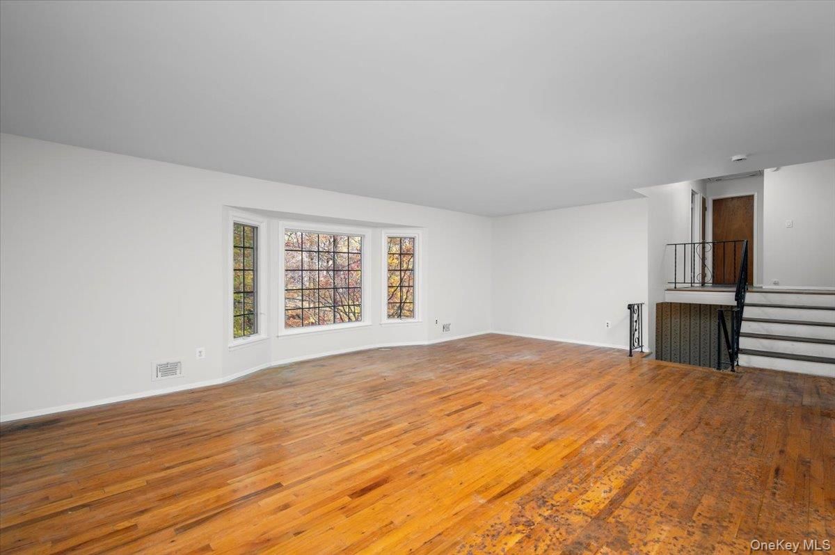 Empty room, Interior, Wood Texture Flooring
