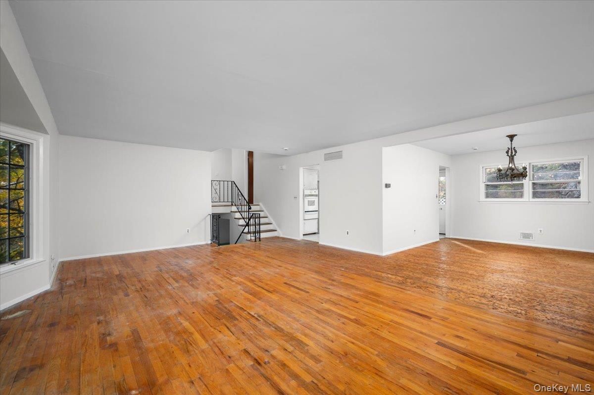 Empty room, Interior, Wood Texture Flooring