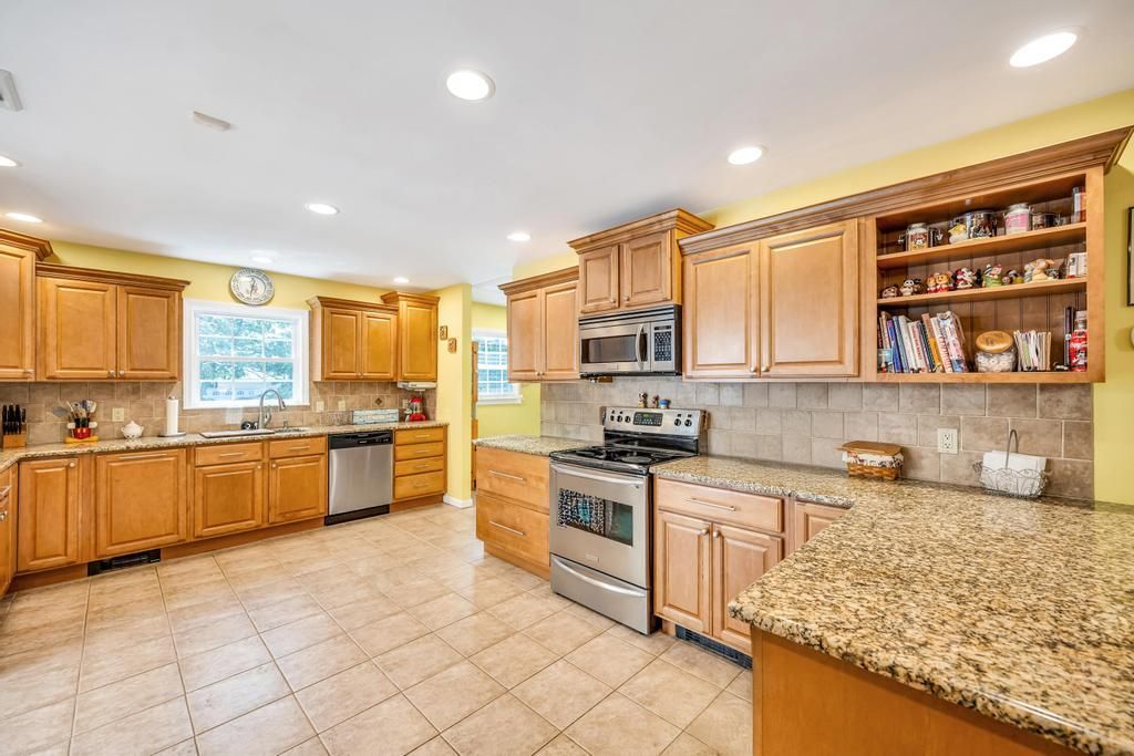 Interior, Kitchen, Recessed Lighting, Stainless Steel Appliances