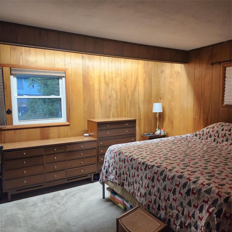 Bedroom, Interior, Wooden Walls