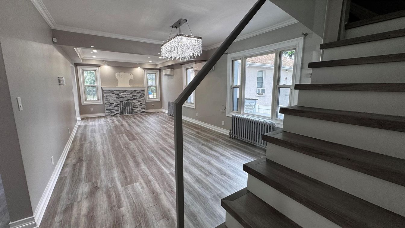 Chandelier, Interior, Recessed Lighting, Wood Texture Flooring