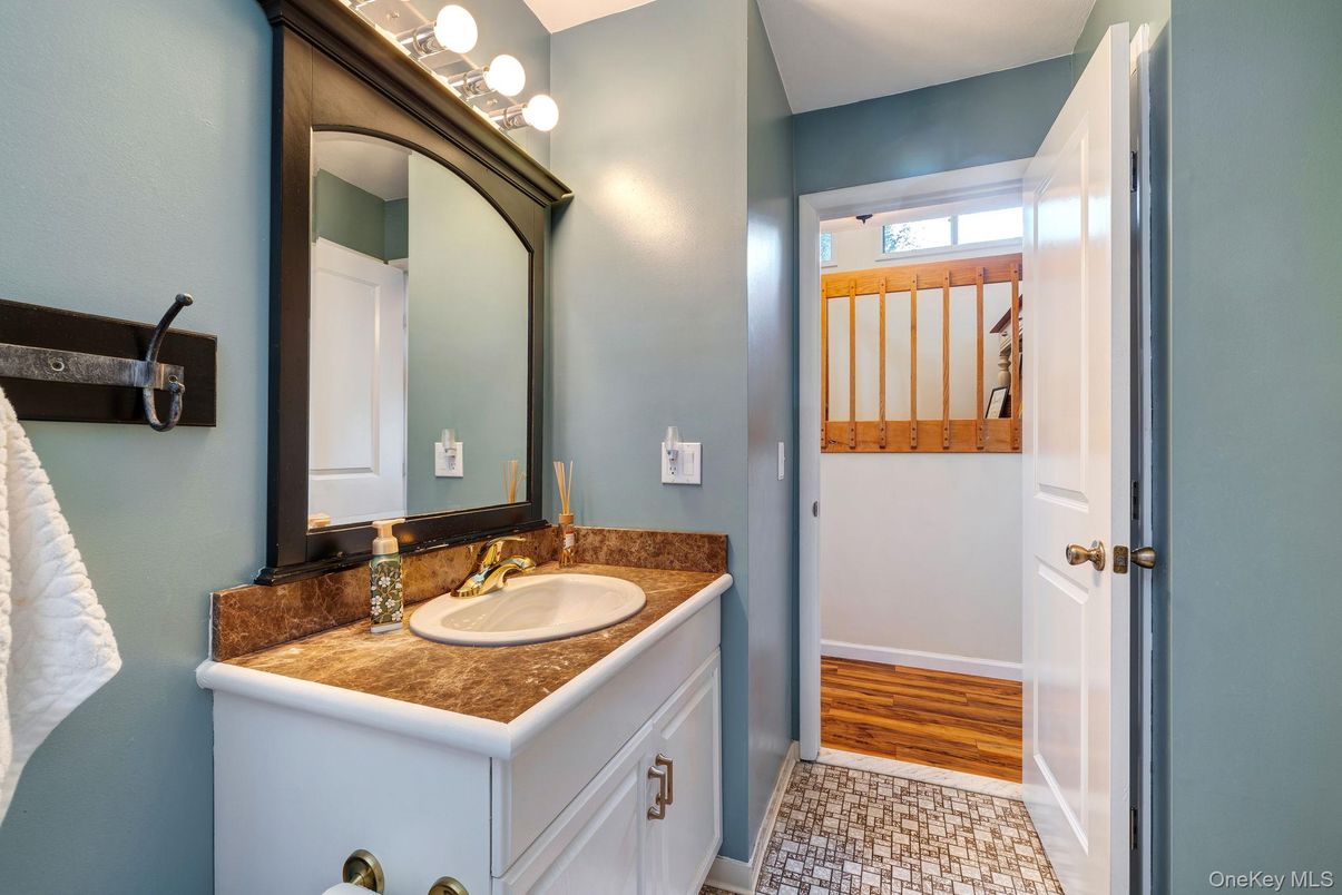 Bathroom, Interior, Wood Texture Flooring