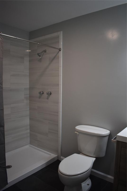 Bathroom, Glass Shower, Interior