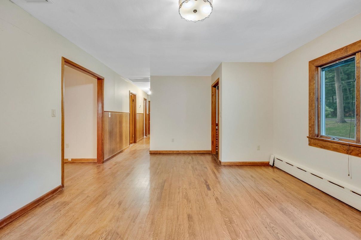 Empty room, Interior, Wood Texture Flooring
