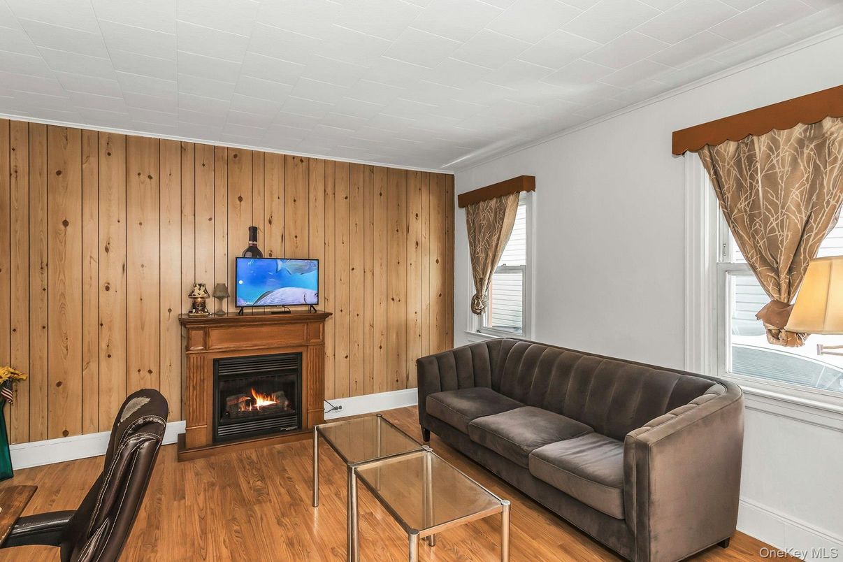 Fireplace, Interior, Wood Texture Flooring, Wooden Walls